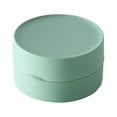 thumbnail image 2 of Oleegame 2PC Spoon And Lid Rest Macaron Color Travel Soap Box Portable Creative Soap Box Waterproof With Lid Soap Plastic Box Green, 2 of 2