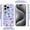 Love Flower, variant on XPM for Apple iPhone 14 /13 Phone Case, Pattern Design Hybrid with Invisible Ring Stand & Magnetic Back, Shockproof Protective Grip Cover for iPhone 14 / iPhone 13 (Emoji Smile Face)