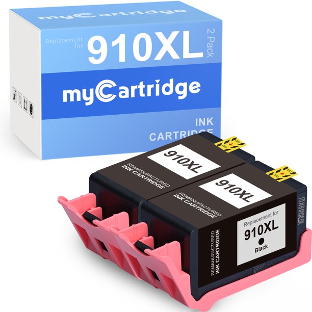 910XL Black Ink Cartridge Replacement for HP 910XL 910 XL (2 Black