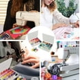 thumbnail image 4 of 50Pcs Thread for Sewing, Bobbins and Sewing Threads with Bobbin Case for Multiple Sewing Machine, Random Color, 4 of 7