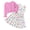 Pink Butterfly, variant on Lanbubble Toddler Girls Dresses with Ruffle Cardigan, 2‑Piece Fall Outfits for 3‑7T
