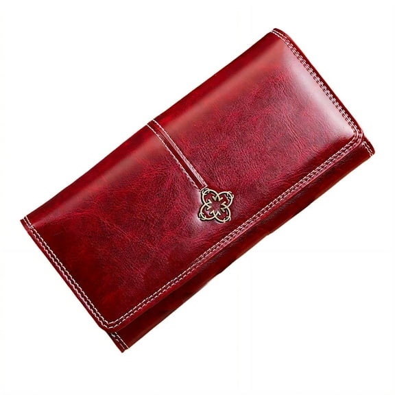 GASTROPOD Wallet Women,Thoughtful Storage Small Wallets Woman,Convenient and Practical Rfid Wallet Women,Wine Red
