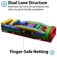 thumbnail image 3 of TentandTable Commercial Inflatable Obstacle Course, Retro 7-Element, 3 of 8