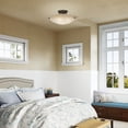 thumbnail image 3 of Livex Lighting Oasis Ceiling Mount in Bronze, 3 of 9