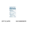 thumbnail image 3 of Current, powered by GE 25T10-24PK-120 Traditional Lighting Incandescent Appliance/Indicator, T10, 24 Bulb, 3 of 3