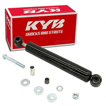 Front Steering Damper compatible with Chevrolet Silverado 2500 HD 2002-2010