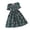 v#56Green109, variant on Rggeeun Baby Girls Dress Cute Floral Pattern A Line Short Sleeve Square Neck Front Buttons Ankle Length Wide Ruffle with Waist Shirring for Summer Travel Party Leisure Sundress,Beige,8-9 Years