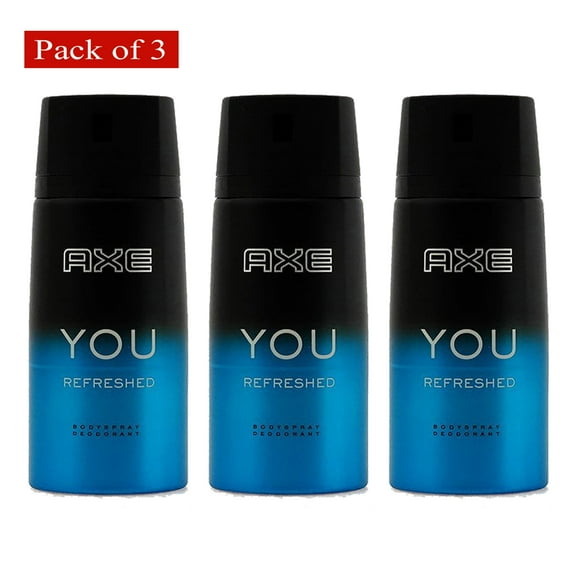 Axe Vaporisateur Corporel 150 ml You Refreshed (Lot de 3)