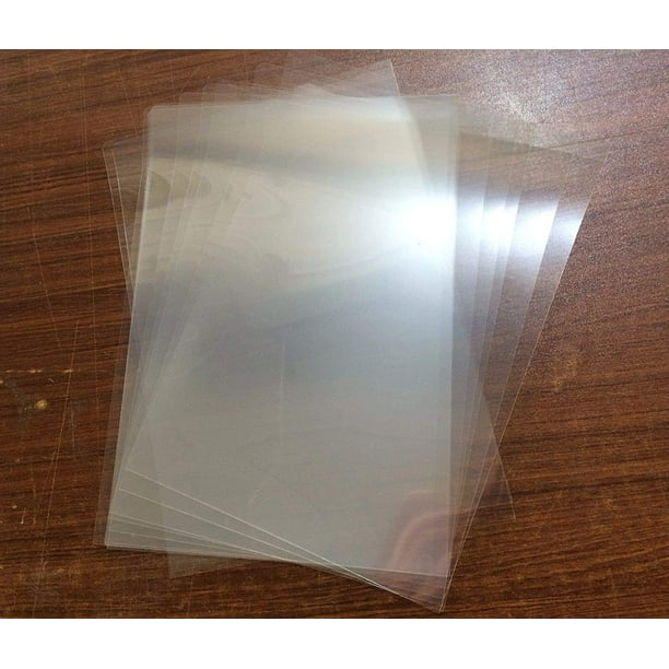 10 Feuilles De Papier Autocollant 100 % Transparent Pour Imprimante À Jet  D'encre – Papier Autocollant En Vinyle Imprimable Transparent Imperméable –  Papier Autocollant Brillant Transparent De 8,26 X 11,7 Pouces Pour