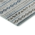 thumbnail image 4 of Addison Rugs Mayfield Washable Transitional Tribal, Diamond Gray Rectangle Rug, 10' x 14', 4 of 6