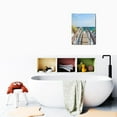 thumbnail image 6 of Beach Wall Art Pictures for Bathrooms Size 12''x16'' Framed Canvas Decor, Seacoast Theme Perfect for Bedroom & Kitchen, Modern Coastal Ocean Artwork Home Decorations, 6 of 7