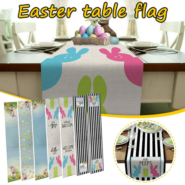 Womail Spring Home Decor Easter Supplies Fabric Tablecloths Creative Decoration For Work From Gifts Com - Tablecloths For Home Decor