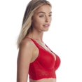 thumbnail image 3 of PARFAIT Racing Red Sandrine Plunge Longline Bra, US 36D, UK 36D, NWOT, 3 of 4