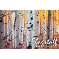thumbnail image 3 of Flagstaff, Arizona, Aspen Trees, Fall Colors (100% Cotton Tea Towel, Decorative Hand Towel, Kitchen and Home), 3 of 3