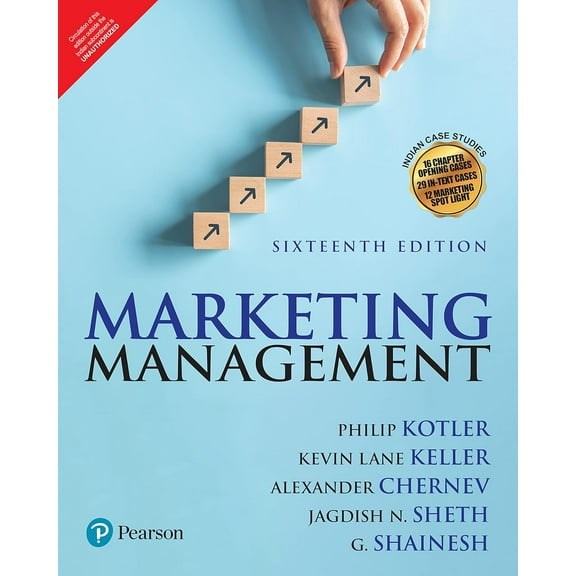Pearson Marketing Management 16th Edition
