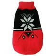 thumbnail image 5 of Pet Life ® Snow Flake Cable-Knitted Ribbed Fashion Turtle Neck Dog Sweater, 5 of 5