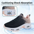 thumbnail image 6 of AHUSIR Womens Non Slip Work Shoes Walking Tennis Shoes Comfortable Breathable Sneakers Gym Travel Work Athletic Sport US5.5-11, 6 of 10