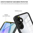 thumbnail image 3 of for Samsung Galaxy A15 Case, Military Grade Shockproof Clear Cover with Built-in Screen Protector, 360 Full Body Protection Double-Sided Bumper Cover, 3 of 5