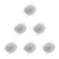 thumbnail image 2 of Nail Decoration 6Pcs Fluffy Pompom Nail Art Supplies Perfect For Creative Nail Applications 4X4Cm, 2 of 3