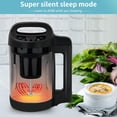 thumbnail image 6 of 1.6L 4-in-1 Multifunctional Electric Hot Pot Milk & Soup Maker with Smart Control Panel Stainless Steel 2-5 Servings Black, 6 of 10