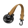 thumbnail image 1 of Correa de sujeción ajustable para equipaje con ventosa de silicona de 43,5 a 60 cm, accesorio de montaje sencillo, cinturón de sujeción versátil y Caqui, 1 of 8