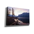 thumbnail image 2 of Epic Graffiti 'Lake Minnewanka 1' by Joe Reimer Photography, Canvas Wall Art, 18"x12", 2 of 8