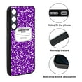 thumbnail image 2 of WIRESTER Shockproof Soft Rubber Cover Case for Samsung Galaxy S24 FE 6.7", Purple Composition Book, 2 of 5