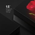thumbnail image 5 of Canvas Prints Wall Art - Closeup of Red Rose Flower Against Black Background , Modern Wall Decor/Home Decoration Stretched Gallery Canvas Wrap Giclee Print & Ready to Hang - 16" x 24", 5 of 5