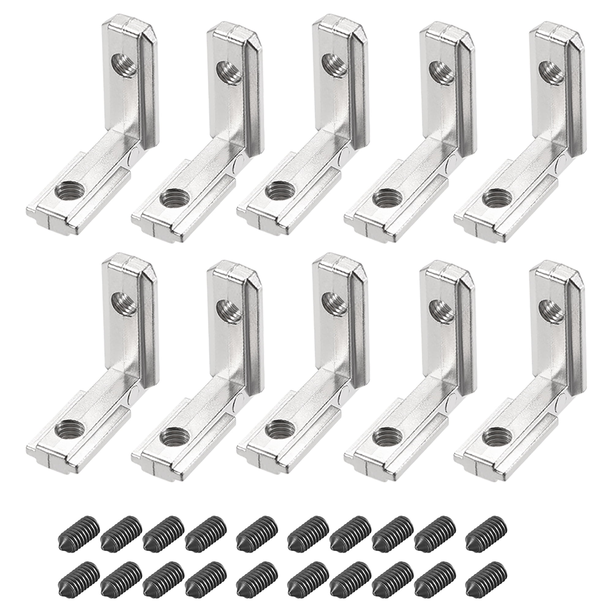 Interior Joint Bracket, Inside Corner Connector 2020 Series w Screws