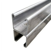 1.625" x 3.25", 12 inches, 304 Stainless Steel Back to Back Solid Strut Channel