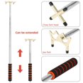 thumbnail image 1 of HLONK Retractable Billiard Bridge Stick Pool Table Billiards Cue Bridge Stick with Replaceable Bridge Head 12.8-60” Expandable Pool Stick Billiards for Pool Table, 1 of 6