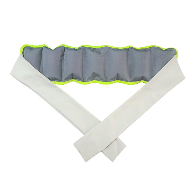 Pañuelo refrescante para el cuello, portátil, reutilizable, para el cuello Gris