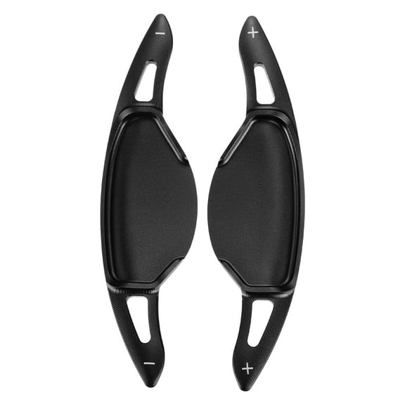 Steering Wheel Shift Paddle Cover for Nissan Altima 2019 2020 2021 Aluminum Alloy Black (Set of 2)