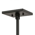 thumbnail image 2 of Meyda Tiffany 165255 72 Inch Long Giradeau Wood Beam Oblong Pendant   Black Textured Finish, 2 of 7