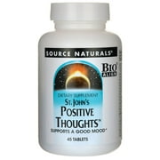 Source Naturals St. John's Positive Thoughts 45 Tabs