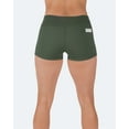 thumbnail image 6 of Women Premium 3" / 5" Inseam No-Ride Compression Active Workout Booty Shorts Running Yoga Volleyball Crossfit, 6 of 7