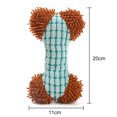 thumbnail image 3 of Dog Chew Toy Creative Bone Shape Dog Teething Toy Pet Squeaky Toy Dog Plush Toy, 3 of 6