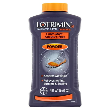 Bayer Lotrimin AF Miconazole Nitrate Antifungal Powder, 3 oz