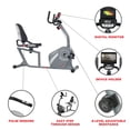 thumbnail image 5 of Bicicleta Recumbente Magnética Sunny Health & Fitness Mod.SF-RB4876 Sunny Health & Fitness Bicicleta Recumbente Magnética Sunny Health & Fitness Mod.SF-RB4876, 5 of 5
