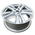 thumbnail image 3 of For 2003-2008 Infiniti G35 18 Inch Painted Silver Rim - OE Direct Replacement - Road Ready Car Wheel, 3 of 7