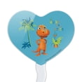 thumbnail image 2 of Dinosaur Train Bugs on a Stick Buddy T-Rex Heart Love Cupcake Picks Toppers Decoration Set of 6, 2 of 7