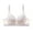 White, variant on Bras for Women,Fashionable Lace Gathered Bra Adjustable Design Thin Cup Style Bra for Comfortable Daily Wear,Sports Bras for Women,White,105B