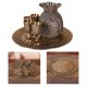 thumbnail image 3 of 6Pcs-Set Metal Goblet Blessing Bag Fgon coración para hogar vintage Dispensador Durable Hermoso Clásico Elegante Bronce perfecl Copa de vino, 3 of 8