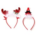 thumbnail image 1 of Diadema navideña Feliz Navidad Diadema Diadema Tocado Accesorios de disfraces Mujeres, niñas y niños, 1 of 5