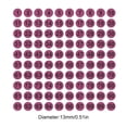 thumbnail image 3 of Lot de 100 Autocollants de Chiffres Consécutifs Utilisation à Long Terme Classification Inventaire Rangement Fait Main Fournitures d'Organisation Décalcomanies Noir sur Violet type 5, 3 of 6