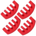 thumbnail image 2 of Shisuyan Violin Mute Red 4Pcs 2In Rubber Volume Reduction Professional Mutes, 2 of 9