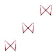 thumbnail image 1 of pitrice Bretelles Unisexes de Remplacement Coréennes Faciles à Assortir Bretelles Élastiques Rouges 3Ensemble, 1 of 6