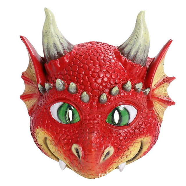 Halloween Mask Creative Dragon Cosplay Mask Head Mask Costume Mask for Kids