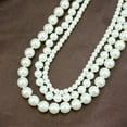 thumbnail image 5 of UDIYO Fashion Women Faux Pearl Charm Beaded Multilayer Long Necklace Jewelry Gift, 5 of 6