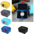 thumbnail image 3 of Huggegwe Boîte de Rangement pour Montre 1 Emplacement Boîte de Rangement pour Montre Portable Étanche Organisateur de Montre Boîte de Rangement en Matériau ABS CJB91-107681, 3 of 9